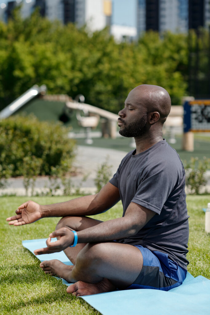 side view of young african american man in activew 2023 11 27 05 05 12 utc After Action an AM Health Care Program