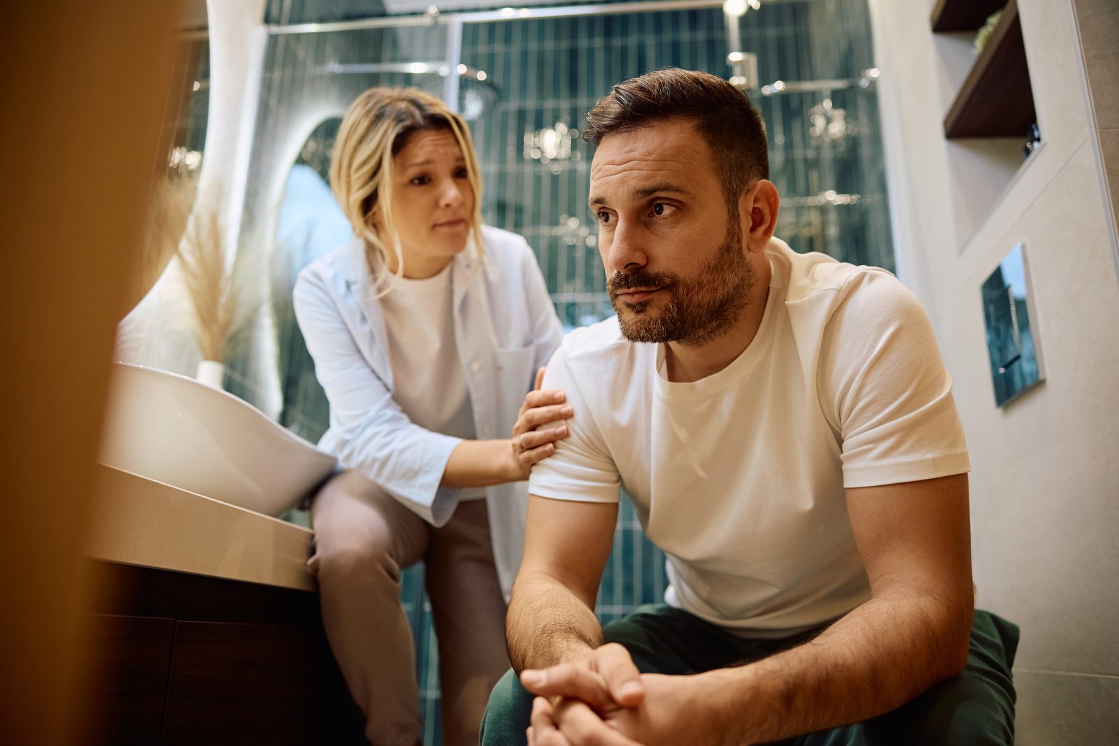 Compassion fatigue often shows up at home first